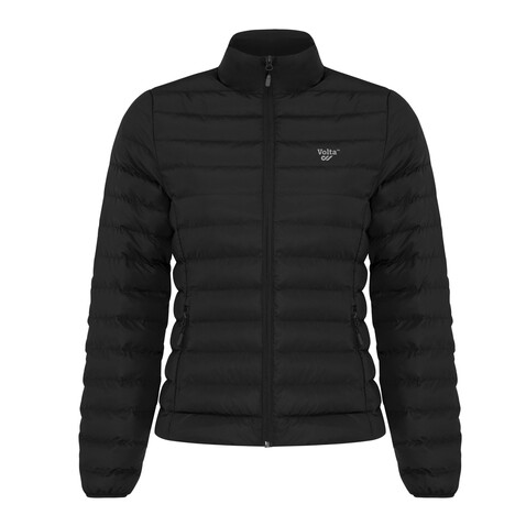 IQONIQ Maiko Damen Steppjacke aus recyceltem Polyester schwarz bedrucken, Art.-Nr. T4703.001.S IQONIQ Maiko Damen Steppjacke aus recyceltem Polyester schwarz bedrucken, Art.-Nr. T4703.001.S