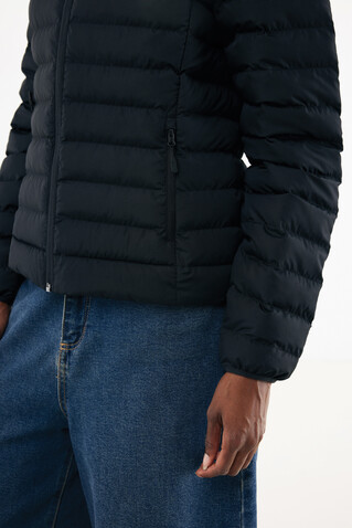 IQONIQ Maiko Damen Steppjacke aus recyceltem Polyester schwarz bedrucken, Art.-Nr. T4703.001.S IQONIQ Maiko Damen Steppjacke aus recyceltem Polyester schwarz bedrucken, Art.-Nr. T4703.001.S