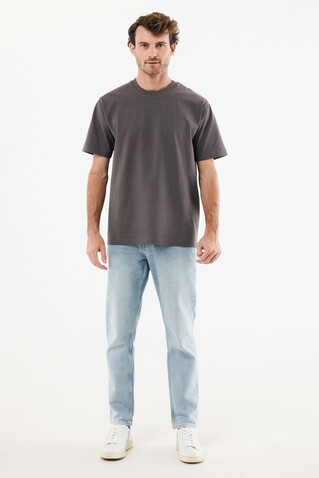 IQONIQ Nikko Heavyweight T-Shirt aus recycelter Baumwolle anthrazit bedrucken, Art.-Nr. T9106.019.XXXL IQONIQ Nikko Heavyweight T-Shirt aus recycelter Baumwolle anthrazit bedrucken, Art.-Nr. T9106.019.XXXL