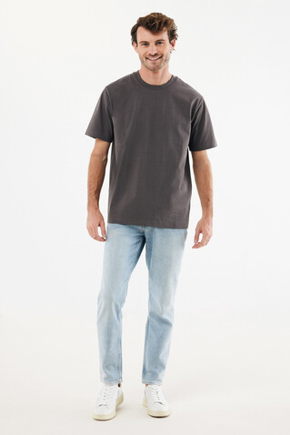 IQONIQ Nikko Heavyweight T-Shirt aus recycelter Baumwolle anthrazit bedrucken, Art.-Nr. T9106.019.XXXL IQONIQ Nikko Heavyweight T-Shirt aus recycelter Baumwolle anthrazit bedrucken, Art.-Nr. T9106.019.XXXL
