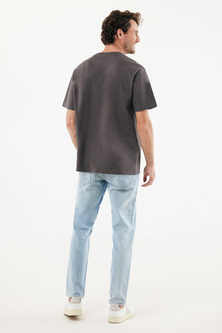 IQONIQ Nikko Heavyweight T-Shirt aus recycelter Baumwolle anthrazit bedrucken, Art.-Nr. T9106.019.XXXL IQONIQ Nikko Heavyweight T-Shirt aus recycelter Baumwolle anthrazit bedrucken, Art.-Nr. T9106.019.XXXL