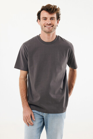 IQONIQ Nikko Heavyweight T-Shirt aus recycelter Baumwolle anthrazit bedrucken, Art.-Nr. T9106.019.XXXL IQONIQ Nikko Heavyweight T-Shirt aus recycelter Baumwolle anthrazit bedrucken, Art.-Nr. T9106.019.XXXL