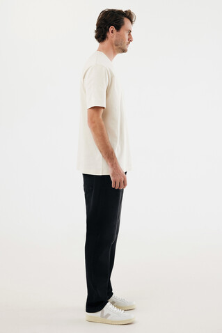 IQONIQ Nikko Heavyweight T-Shirt aus recycelter Baumwolle natural raw bedrucken, Art.-Nr. T9106.018.L