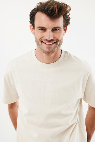 IQONIQ Nikko Heavyweight T-Shirt aus recycelter Baumwolle natural raw bedrucken, Art.-Nr. T9106.018.L