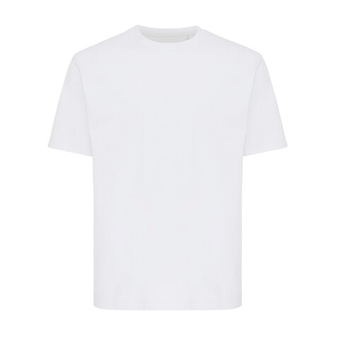 IQONIQ Nikko Heavyweight T-Shirt aus recycelter Baumwolle recycled white bedrucken, Art.-Nr. T9106.004.XS