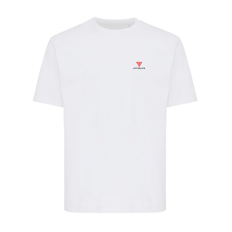 IQONIQ Nikko Heavyweight T-Shirt aus recycelter Baumwolle recycled white bedrucken, Art.-Nr. T9106.004.XS