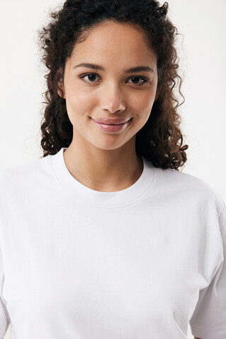 IQONIQ Nikko Heavyweight T-Shirt aus recycelter Baumwolle recycled white bedrucken, Art.-Nr. T9106.004.XS
