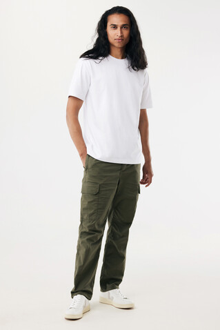IQONIQ Nikko Heavyweight T-Shirt aus recycelter Baumwolle recycled white bedrucken, Art.-Nr. T9106.004.XS