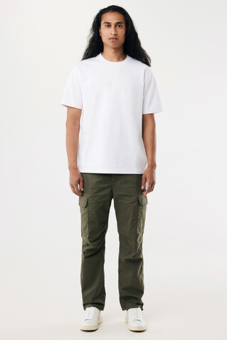 IQONIQ Nikko Heavyweight T-Shirt aus recycelter Baumwolle recycled white bedrucken, Art.-Nr. T9106.004.XS