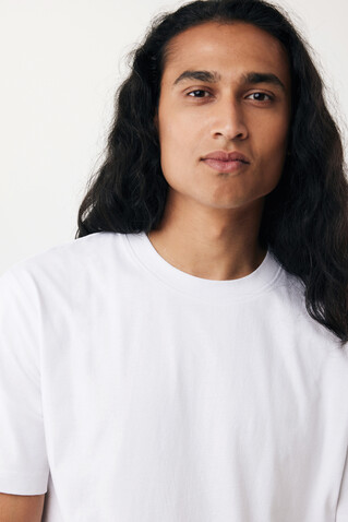 IQONIQ Nikko Heavyweight T-Shirt aus recycelter Baumwolle recycled white bedrucken, Art.-Nr. T9106.004.XS