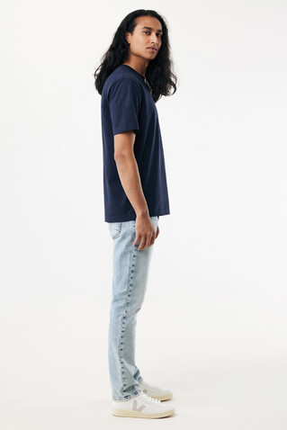 IQONIQ Nikko Heavyweight T-Shirt aus recycelter Baumwolle navy blau bedrucken, Art.-Nr. T9106.002.XXS IQONIQ Nikko Heavyweight T-Shirt aus recycelter Baumwolle navy blau bedrucken, Art.-Nr. T9106.002.XXS