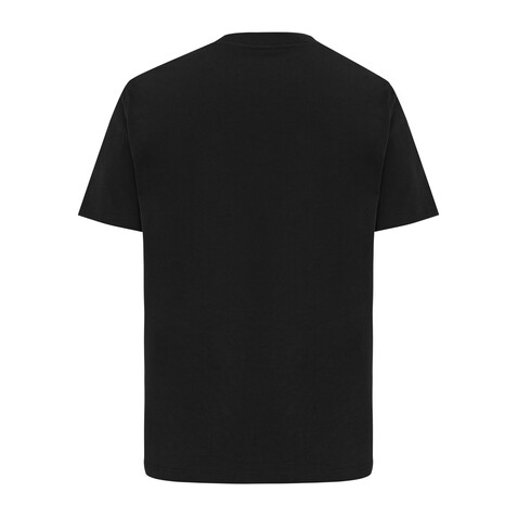 IQONIQ Nikko Heavyweight T-Shirt aus recycelter Baumwolle schwarz bedrucken, Art.-Nr. T9106.001.L