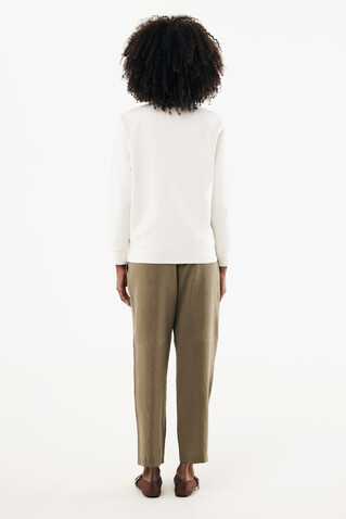 IQONIQ Elgon Quarter-Zip-Sweater aus rec. Baumwolle ivory white bedrucken, Art.-Nr. T9601.040.XXXL