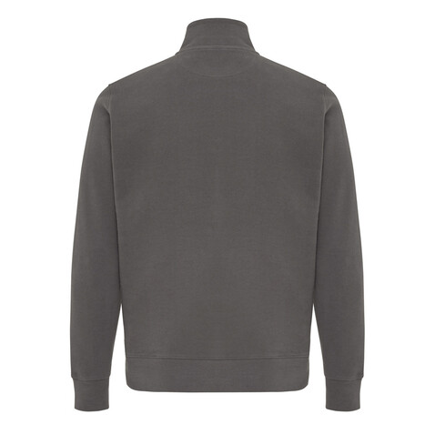 IQONIQ Elgon Quarter-Zip-Sweater aus rec. Baumwolle anthrazit bedrucken, Art.-Nr. T9601.019.XL IQONIQ Elgon Quarter-Zip-Sweater aus rec. Baumwolle anthrazit bedrucken, Art.-Nr. T9601.019.XL