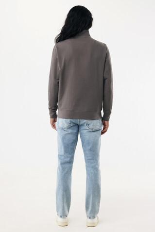 IQONIQ Elgon Quarter-Zip-Sweater aus rec. Baumwolle anthrazit bedrucken, Art.-Nr. T9601.019.XL IQONIQ Elgon Quarter-Zip-Sweater aus rec. Baumwolle anthrazit bedrucken, Art.-Nr. T9601.019.XL