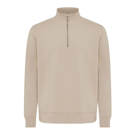 IQONIQ Elgon Quarter-Zip-Sweater aus rec. Baumwolle desert bedrucken, Art.-Nr. T9601.006.XL IQONIQ Elgon Quarter-Zip-Sweater aus rec. Baumwolle desert bedrucken, Art.-Nr. T9601.006.XL
