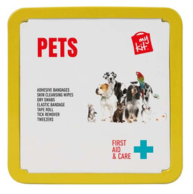 MyKit Erste Hilfe Set für Haustiere, gelb bedrucken, Art.-Nr. 1Z263311
