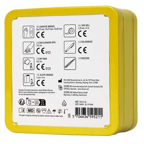 MyKit Erste Hilfe Set für Haustiere, gelb bedrucken, Art.-Nr. 1Z263311