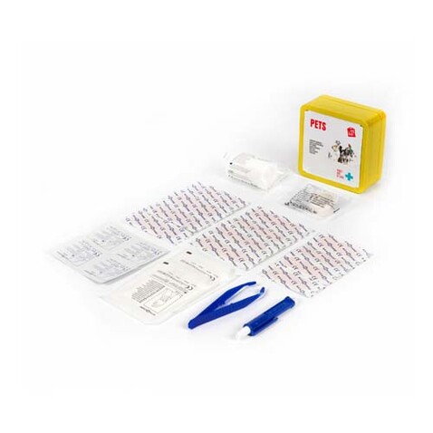 MyKit Erste Hilfe Set für Haustiere, gelb bedrucken, Art.-Nr. 1Z263311