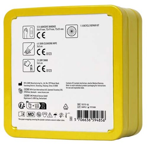 MyKit Fahrradreparaturset, gelb bedrucken, Art.-Nr. 1Z263511