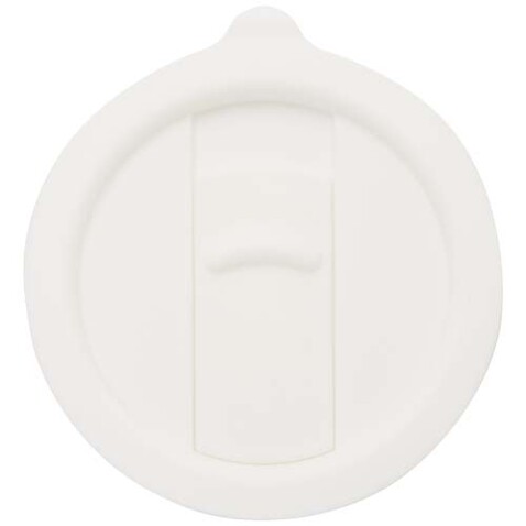 Carter 450 ml Keramiktasse mit Kunststoffdeckel, weiss bedrucken, Art.-Nr. 10089601