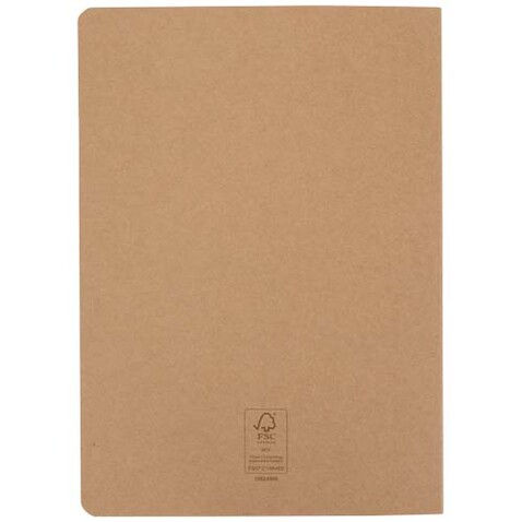 Slyk A5 Cahier Notizbuch, gepunktet, natur bedrucken, Art.-Nr. 10625106