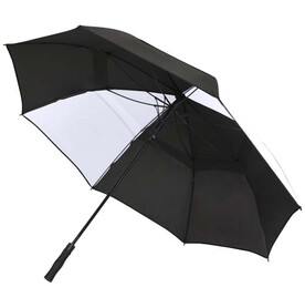Jeff 30&amp;quot; Golf-Sturmschirm, weiss bedrucken, Art.-Nr. 10941901