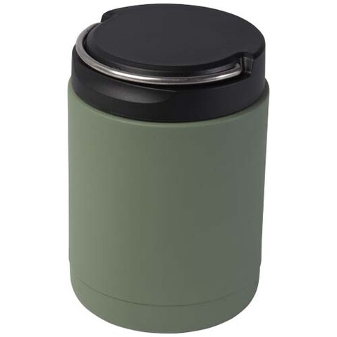 Doveron 500 ml isolierter Lunchpot aus recyceltem Edelstahl, heather grün bedrucken, Art.-Nr. 11342262