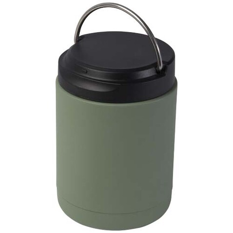 Doveron 500 ml isolierter Lunchpot aus recyceltem Edelstahl, heather grün bedrucken, Art.-Nr. 11342262