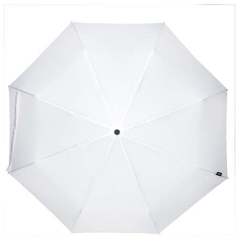 Dane 21&quot; RPET Regenschirm, weiss bedrucken, Art.-Nr. 11350801