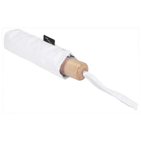Dane 21&quot; RPET Regenschirm, weiss bedrucken, Art.-Nr. 11350801