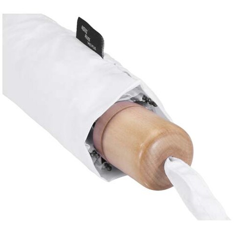 Dane 21&quot; RPET Regenschirm, weiss bedrucken, Art.-Nr. 11350801
