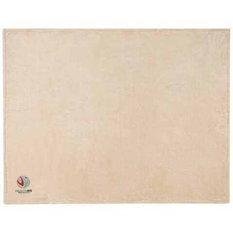 Ashen GRS-recycelte Sherpa Decke, Oatmeal bedrucken, Art.-Nr. 11351507