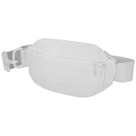 Crescent 500 g/m² Aware™ recycelte Umhängetasche, weiss bedrucken, Art.-Nr. 12074501