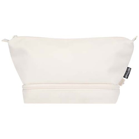 Trip Aware™ Recycelter Reisekulturbeutel 6 L, offwhite bedrucken, Art.-Nr. 12076602