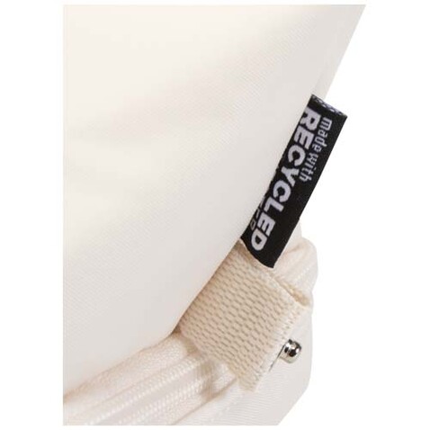 Trip Aware™ Recycelter Reisekulturbeutel 6 L, offwhite bedrucken, Art.-Nr. 12076602