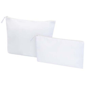 Swift GRS-recyceltes Kulturbeutelset, weiss bedrucken, Art.-Nr. 12076801