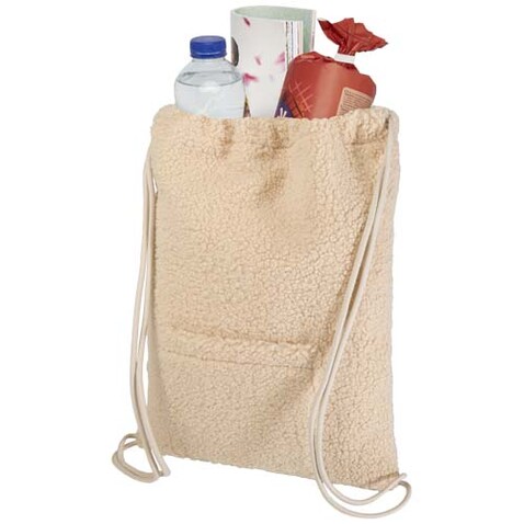 Bear GRS-recycelter Sherpa Sportbeutel 9 L, natur bedrucken, Art.-Nr. 12077306