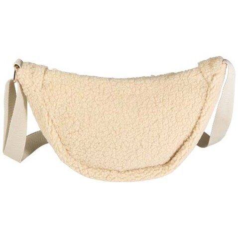 Bear GRS-recycelte Sherpa Gürteltasche 3 L, natur bedrucken, Art.-Nr. 12077406