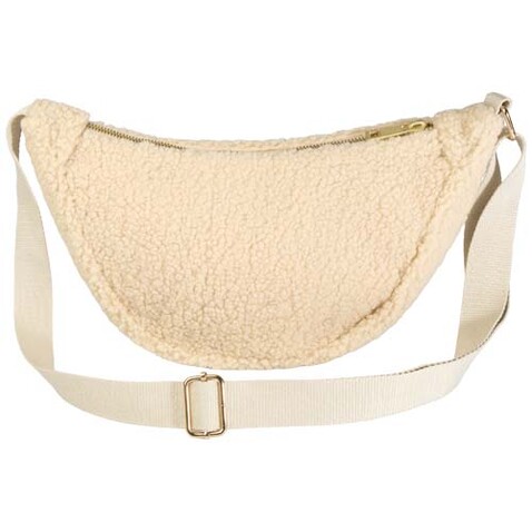 Bear GRS-recycelte Sherpa Gürteltasche 3 L, natur bedrucken, Art.-Nr. 12077406