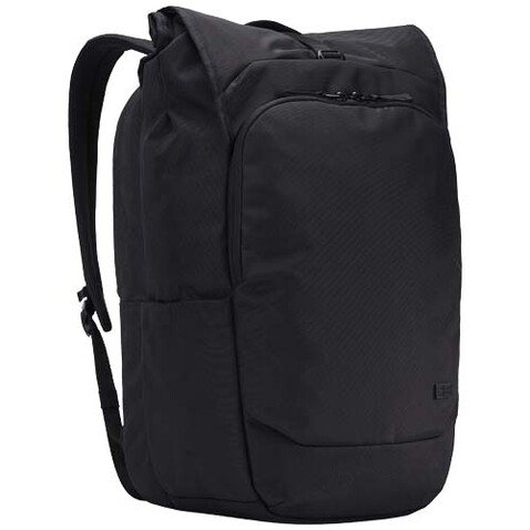 Case Logic Variate 17&quot; erweiterbarer Rolltop Laptop Rucksack aus recyceltem Material, schwarz bedrucken, Art.-Nr. 12077690