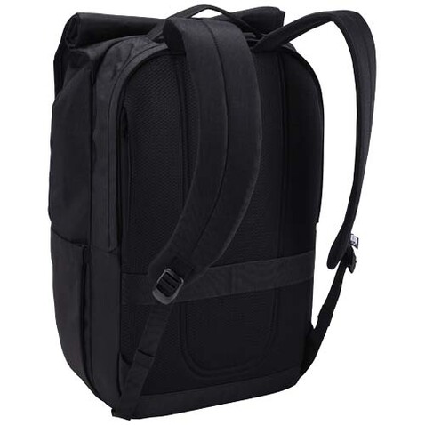 Case Logic Variate 17&quot; erweiterbarer Rolltop Laptop Rucksack aus recyceltem Material, schwarz bedrucken, Art.-Nr. 12077690