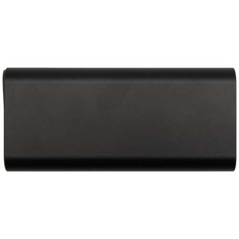 Acamar 70 W 20.000 mAh Laptop Powerbank aus recyceltem Aluminium, schwarz bedrucken, Art.-Nr. 12444090
