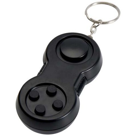Fidgix Controller Fidget Schlüsselanhänger, schwarz bedrucken, Art.-Nr. 12634490