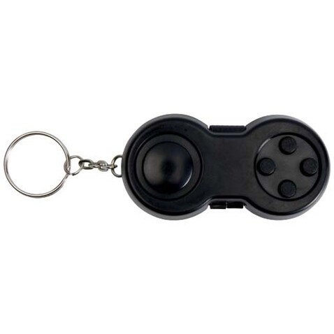 Fidgix Controller Fidget Schlüsselanhänger, schwarz bedrucken, Art.-Nr. 12634490