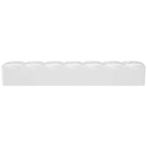 Dose 7 Tage Tabletten Box, weiss bedrucken, Art.-Nr. 12637301