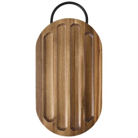 Prestige Akazienholz Schneidebrett mit Brotmesser, holz bedrucken, Art.-Nr. 12639371