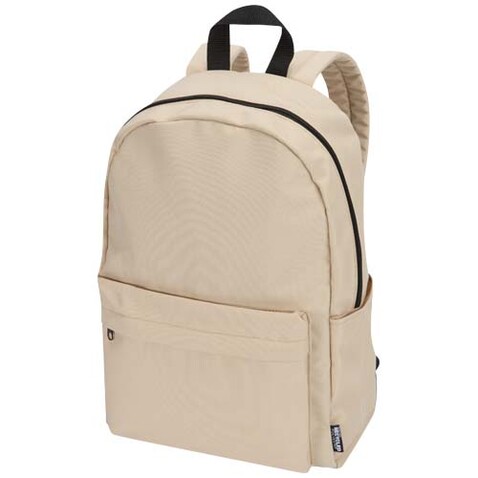 Byron 14" GRS-recycelter City Laptop Rucksack 14 L, Oatmeal bedrucken, Art.-Nr. 13009607