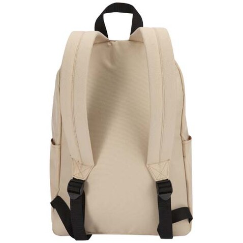 Byron 14" GRS-recycelter City Laptop Rucksack 14 L, Oatmeal bedrucken, Art.-Nr. 13009607