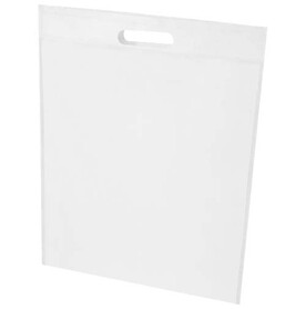 EcoSeal 5 L GRS-recycelte Nonwoven Tragetasche, weiss bedrucken, Art.-Nr. 13010301